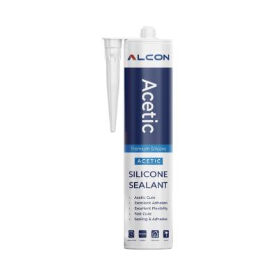 ALCON ASETİK SİLİKON ŞEFFAF 280 g.
