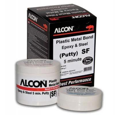 ALCON (SF) PLASTIC METAL BOND EPOXY & STEEL 5 MIN. (PUTTY)  500 gr.