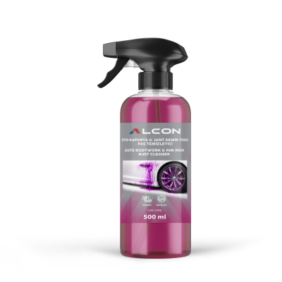 ALCON OTO KAPORTA VE JANT DEMİR TOZU & PAS TEMİZLEYİCİ 500 ML
