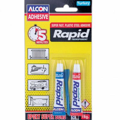 ALCON RAPID PLASTİK ÇELİK 5 DAKİKA 16 gr. BLISTER